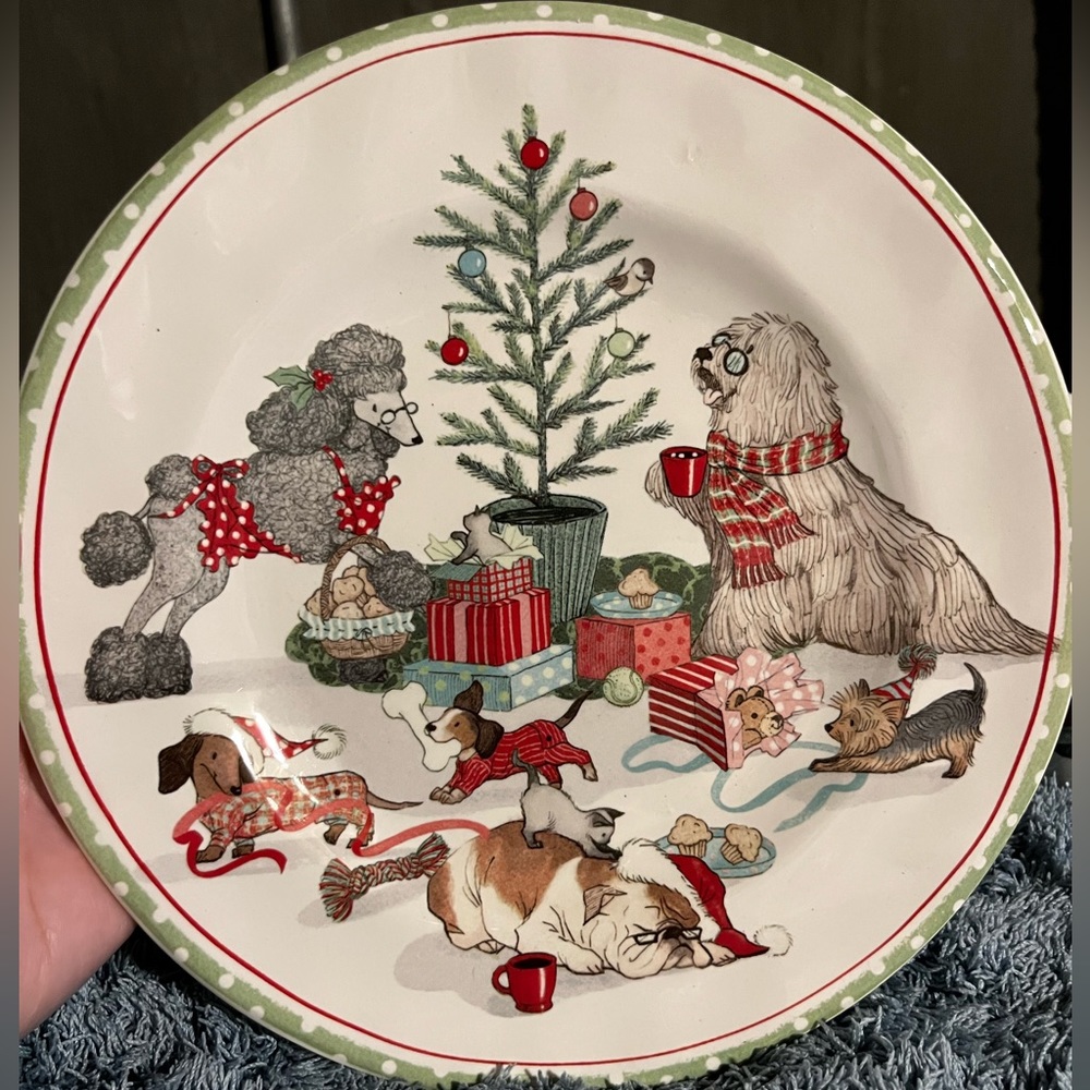 Pier 1 Imports - Christmas plates and mugs